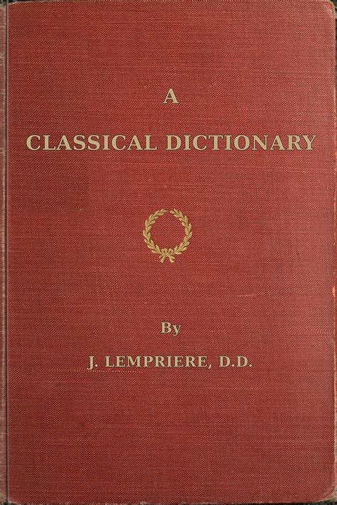 classical dictionary